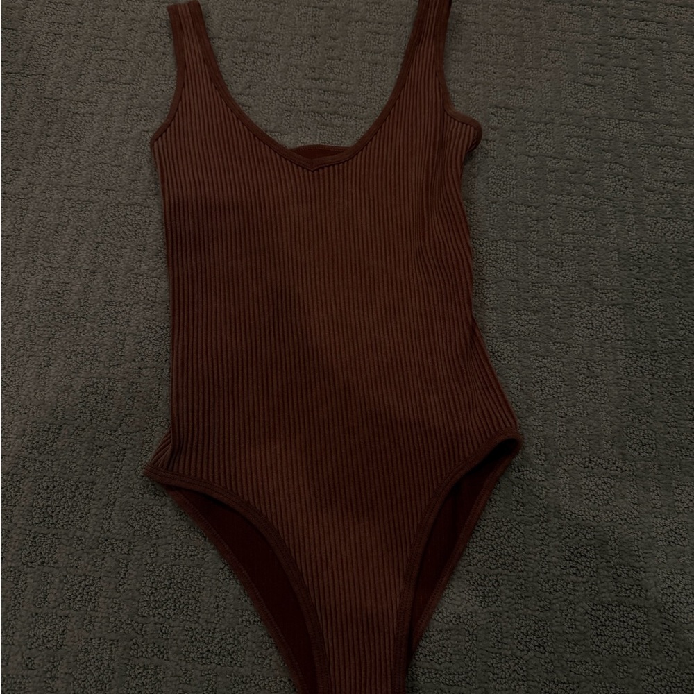 Aura Chocolate Brown Kids Bodysuit
